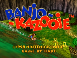 Banjo-Kazooie (USA) Title Screen